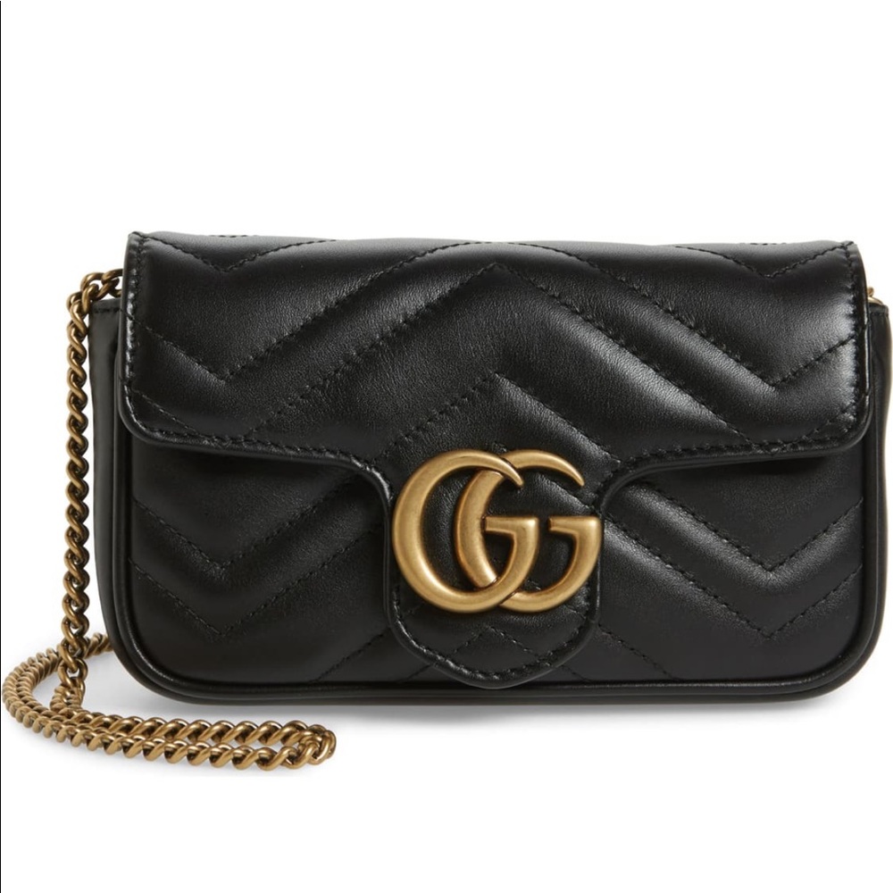 Gucci Marmont supermini black